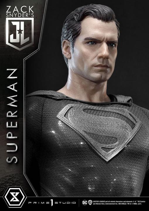Image du produit Prime 1 Studio Justice League statuette Superman édition costume noir 84 cm