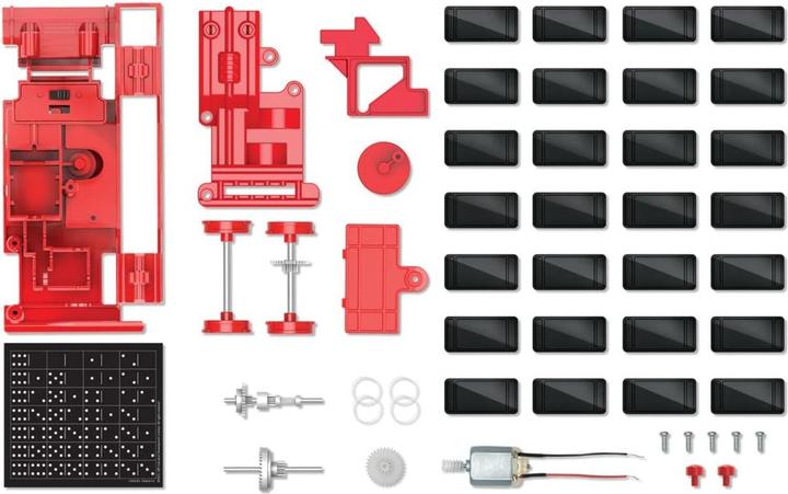 Actual product image 4M Dominobot Stacking Robot - KidzRobotix