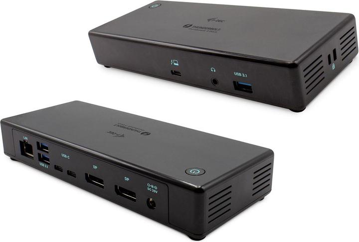 Actual product image i-tec TB3CDUALDPDOCKPDCH + PD 85W (Thunderbolt, 269 Ports)