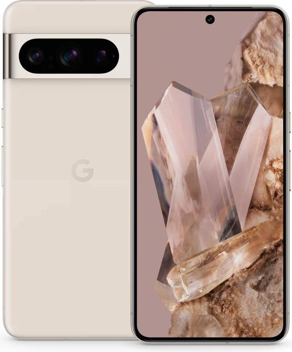 Google Pixel 8 Pro (128 GB, Porcelain, 6.70", SIM + eSIM, 50 Mpx, 5G)