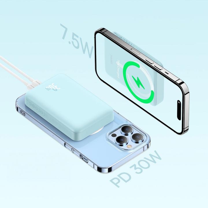 Actual product image Baseus Magnetic Wireless Powerbank (10000 mAh, 30 W, 23.10 Wh)