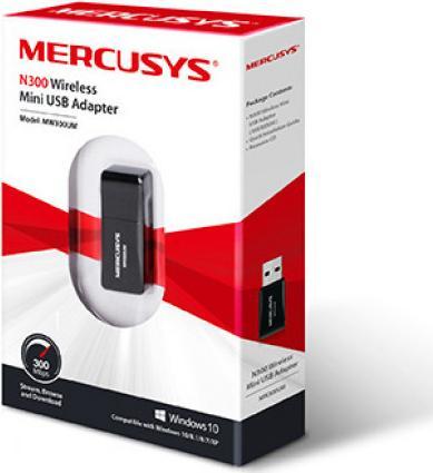 Actual product image Mercusys MW300UM Network Card Built-in USB (USB)