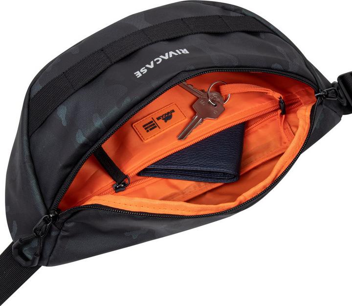 Produktbild Rivacase Riva Bauchtasche Sherwood grau camo 7614