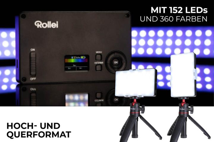 Actual product image Rollei Lumen RGB Pocket (Video light)