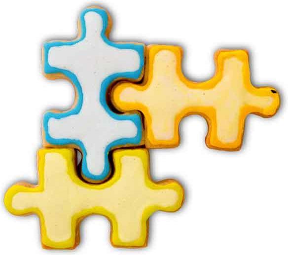 Actual product image Städter Cookie Cutter Puzzle Piece