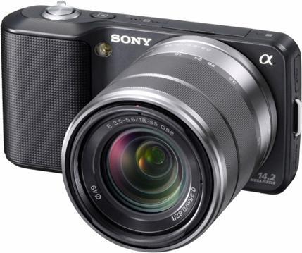 Actual product image Sony NEX-3K, 14 MP, 7fps, HD Movies, 18-55mm KIT, Black