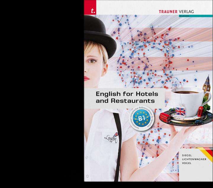 Immagine prodotto English for Hotels and Restaurants + TRAUNER-DigiBox - Ausgabe für Deutschland (Tedesco, Uccello Sibilla, Sonja Lichtenwagner, Beate Siegel, 2022)