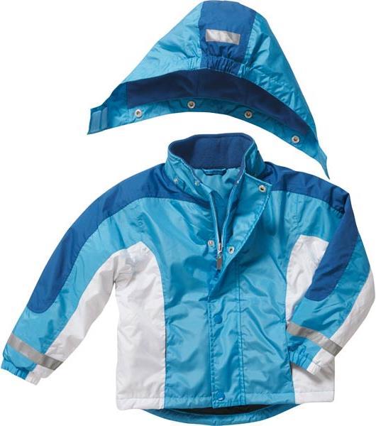 Playshoes Schnee-Jacke hellblau marine