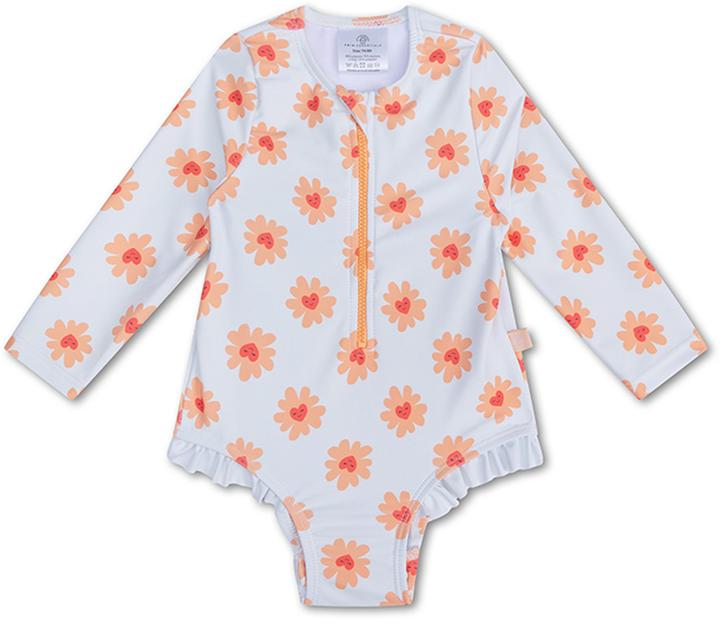 Swim Essentials Badeanzug langarm Flower Hearts Gr. 86/92 (86)