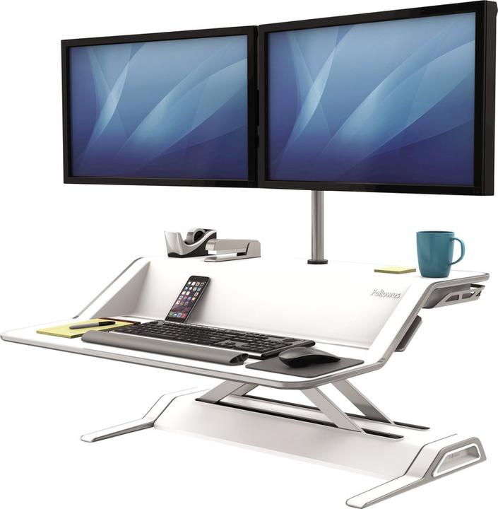 Immagine prodotto Fellowes Doppio braccio per monitor Lotus (Tavolo, 27")