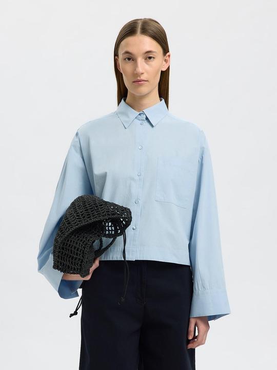 Immagine prodotto Selected Femme Boxy Fit Crop-Bluse (42)