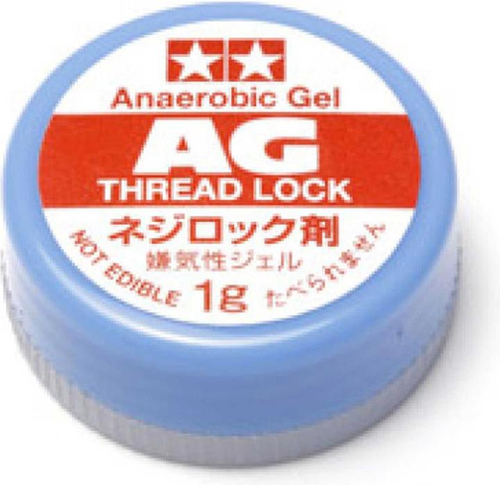 Actual product image Tamiya AG Threadlocker Gel red 1g