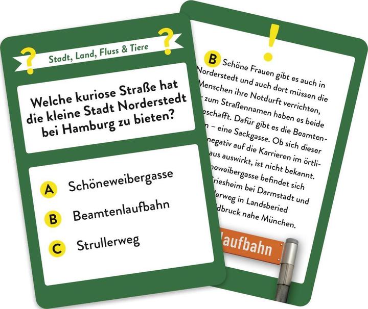 Produktbild Wer hätte das gedacht?! Das Unnützes-Wissen-Quiz Deutschland (Deutsch)