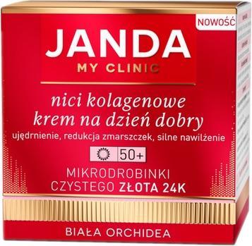 Janda Threads Collagen Good Morning Cream 50+ With Microparticles Of Pure Gold 24K White Orchid 50Ml (Körpercreme, 50 ml)