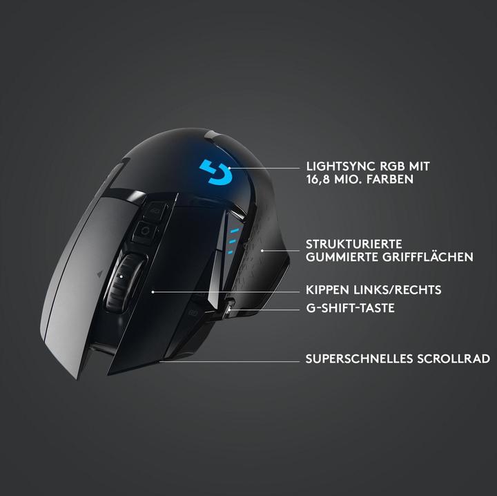 Produktbild Logitech G G502 Lightspeed (Kabellos)