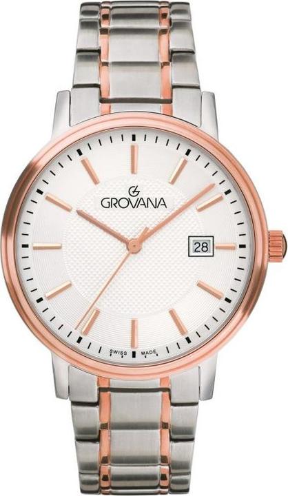 Produktbild Grovana Kensington Traditional-Kollektion – in der Schweiz hergestellte Quarzuhr (Swiss Made)