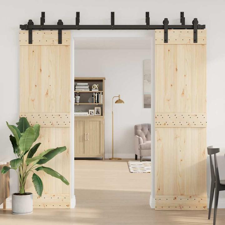 Immagine prodotto VidaXL Staffe di bypass per porte a sbarramento per guide piatte 5 pz.