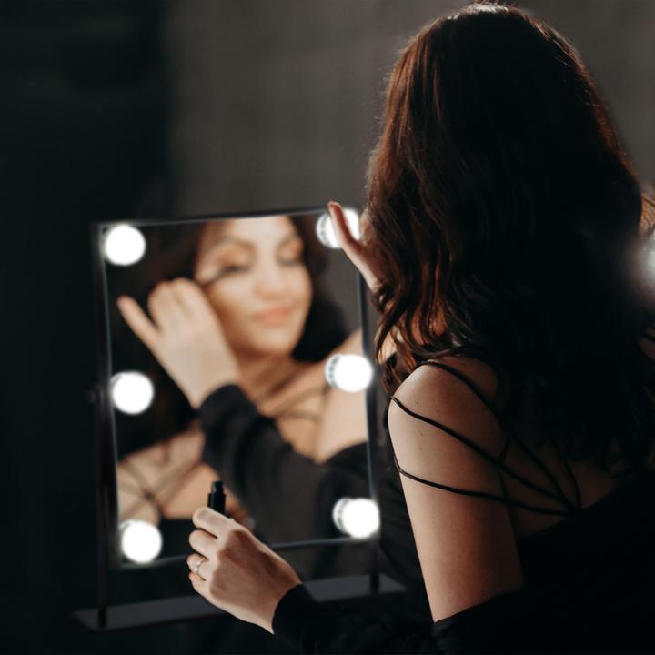 Actual product image Relaxdays Hollywood Mirror (30 x 6 x 35 cm)