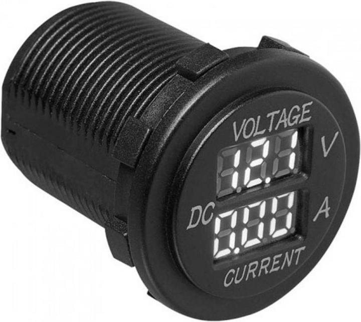 ProPlus Built-in volt ammeter 6-30V / 0-10A