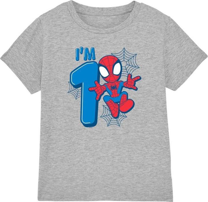 Spiderman Cute Spidey TShirt 1. Geburtstag