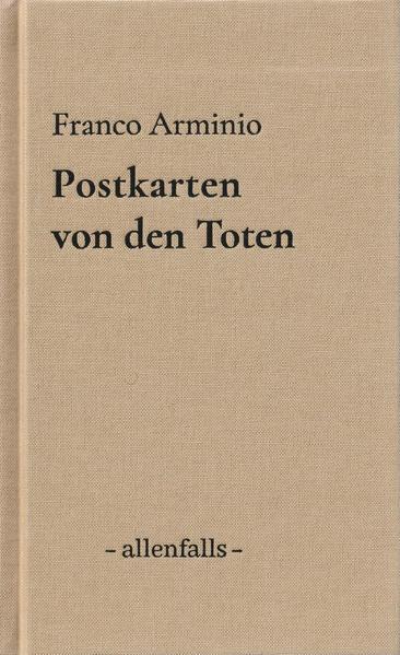 Image du produit Postkarten von den Toten (Allemand, Franco Arminio, 2020)