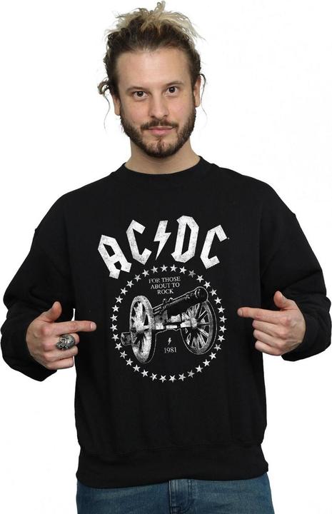 Produktbild AC/DC We Salute You Kanone Baumwolle Sweatshirt (3XL)