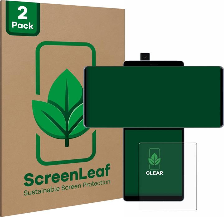 Immagine prodotto ScreenLeaf Pellicola protettiva sostenibile Pellicola protettiva dello schermo chiara trasparente (2 Pezzo/i, Ala LG)