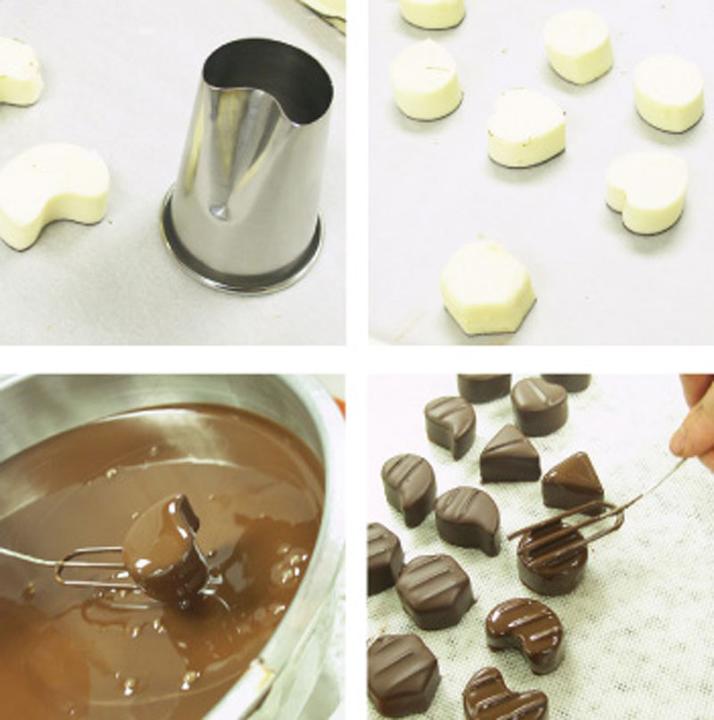 Produktbild Design & Realisation Ausstecher für Pralinenfüllungen Set 2, 4-teilig