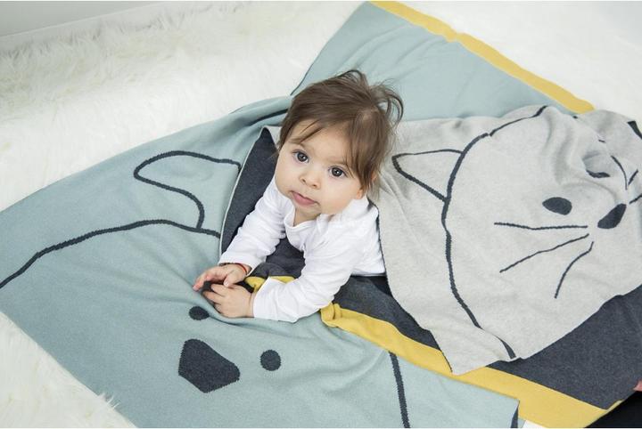 Actual product image Lässig Knitted blanket (75 x 100 cm)