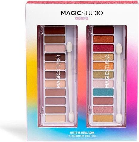 Aquarius Magic Studio Colorful Matte vs Metal Sets