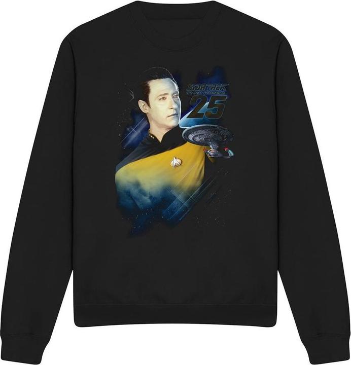 Actual product image Unisex Adult 25th Data Sweatshirt (S)