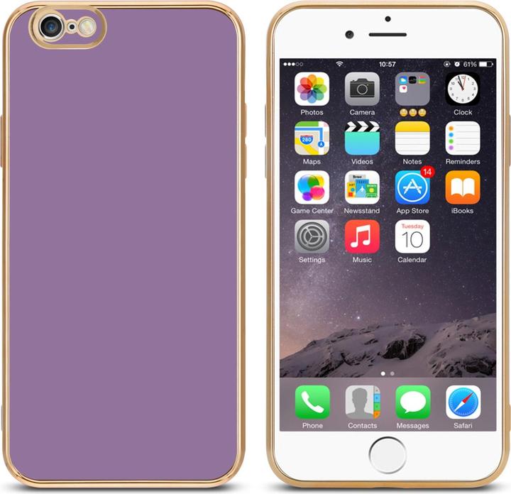 Produktbild Cadorabo Hülle für Apple iPhone 6 / 6S im TPU mit Kameraschutz LM130 Style (Apple iPhone 6)