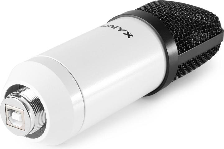 Actual product image Vonyx Condenser Microphone CMS300W Studio Set White