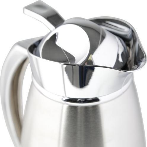 Image du produit Axentia Verseuse isotherme, 1 l, manteau en acier inoxydable, verre (1 l)