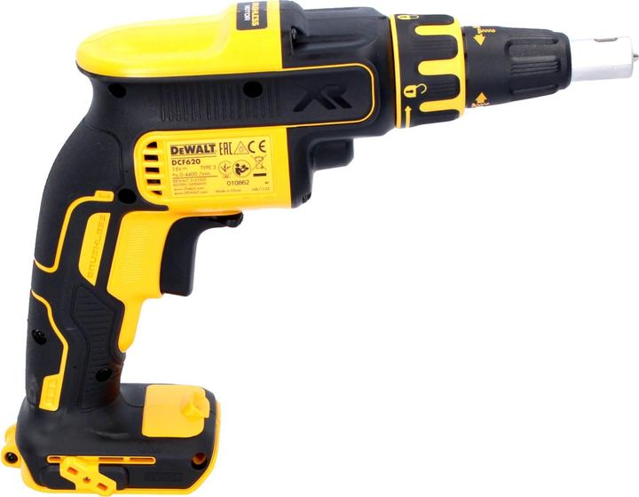 Actual product image DeWalt DCF 620 N Akku Trockenbauschrauber 18 V 30 Nm Brushless + 1x Akku 4,0 Ah - ohne Ladegerät (Rechargeable battery operated)