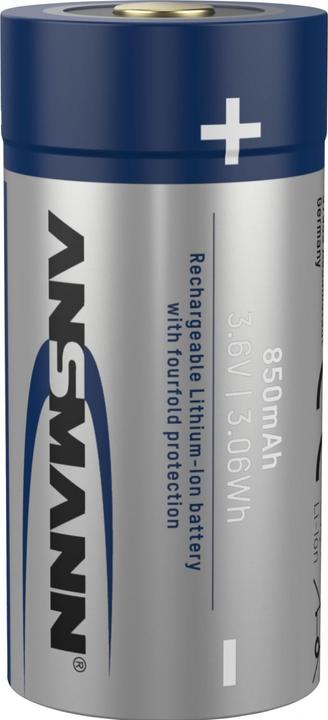 Produktbild Ansmann 16340 Li-Ion Akku (1 Stk., 16340, 850 mAh)