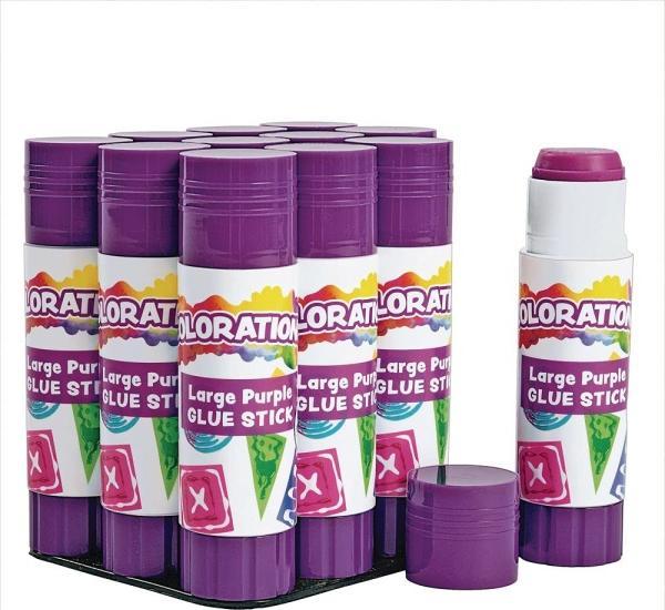 Actual product image Colorations Colourations - Glue Stick 25 Gram, Set of 12