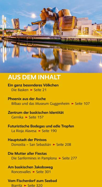 Immagine prodotto Reiseführer Baskenland (Tedesco, Jens Wiegand, 2024)