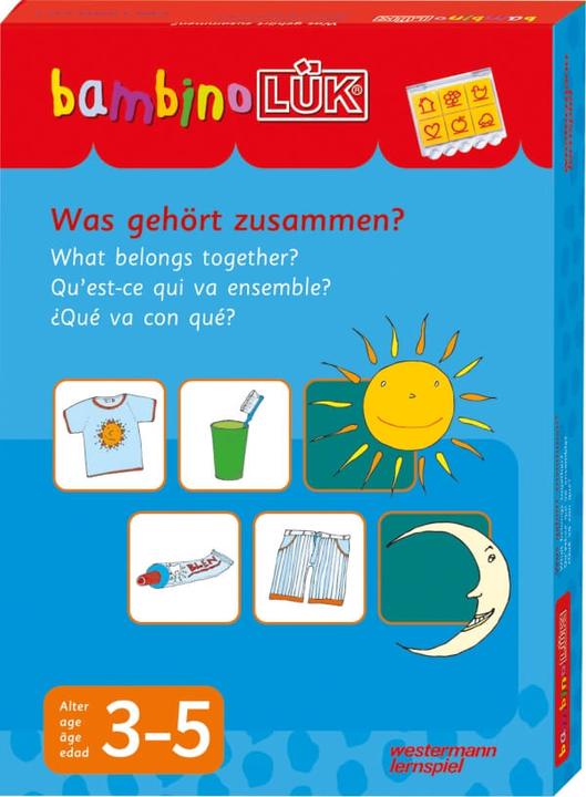 Immagine prodotto Bambino LÜK Set: Was gehört zusammen? (Tedesco, Michele Junga, Susann Hesselbarth, 2002)