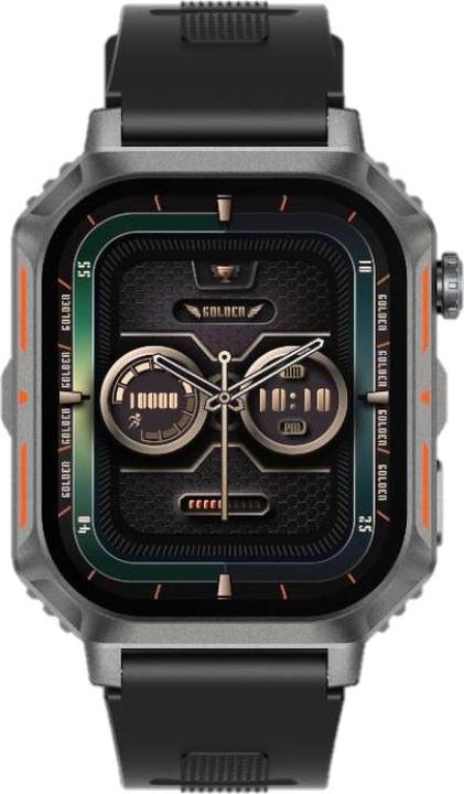 Actual product image Riversong smartwatch Motive 8S space gray SW803