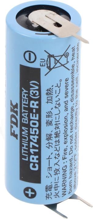 Produktbild FDK Sanyo Lithium Batterie CR17450E-R Size A, ++- (1 Stk., CR17450, 2400 mAh)