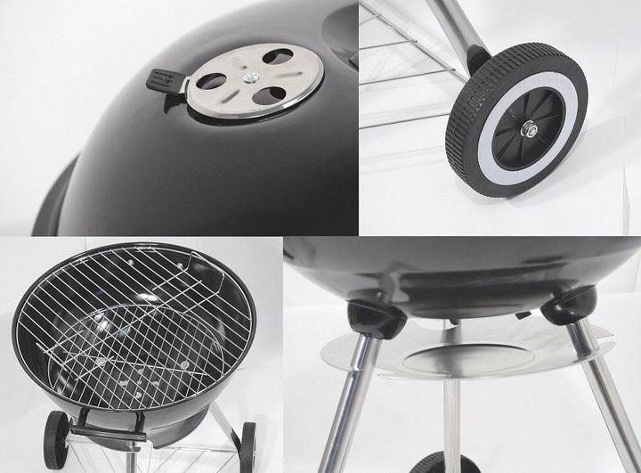 Immagine prodotto Cattara Bollitore per barbecue a carbonella BARI 46cm (46 cm)