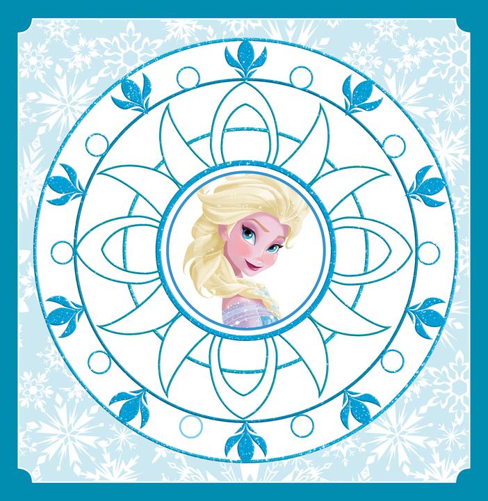 Immagine prodotto Panini Disney La Regina del Ghiaccio: i miei mandala glitterati da colorare