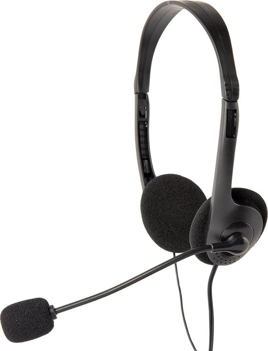 Image du produit Gembird MHS-123 Bandeau binaural Noir Casque (Filaire)