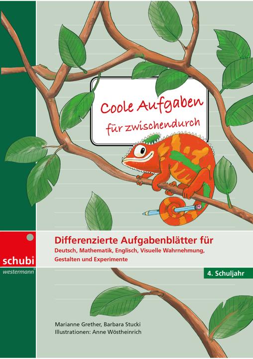 Produktbild Coole Aufgaben für zwischendurch 4. Schuljahr. Kopiervorlagen (Deutsch, Marianne Grether, Barbara Stucki, 2020)