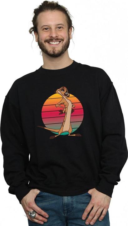 Actual product image Disney Mens The Lion King Timon Sunset Sweatshirt (S)