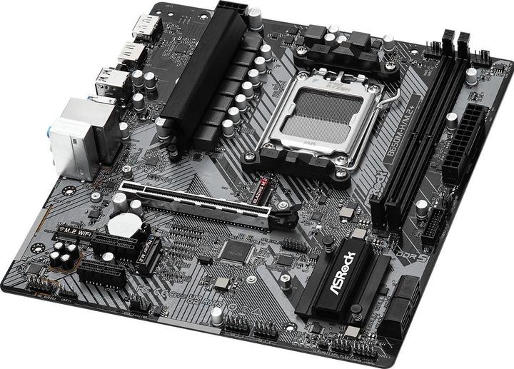 Actual product image AsRock B650M-H/M.2+ (AM5, AMD B650, mATX)