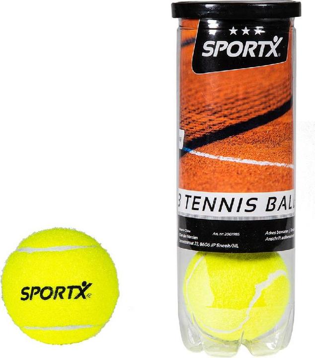 Actual product image Sport X AK Sport Unisex Youth Tennis Balls 3pcs Tube, Money, Official Size