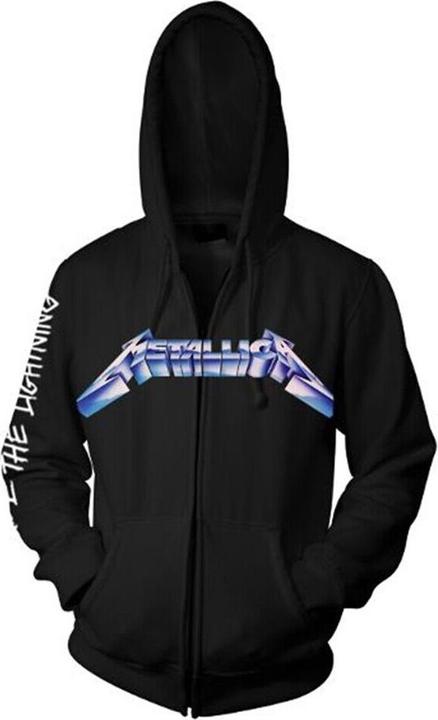 Produktbild Metallica Erwachsene Ride The Lightning Full Zip Hoodie (S)