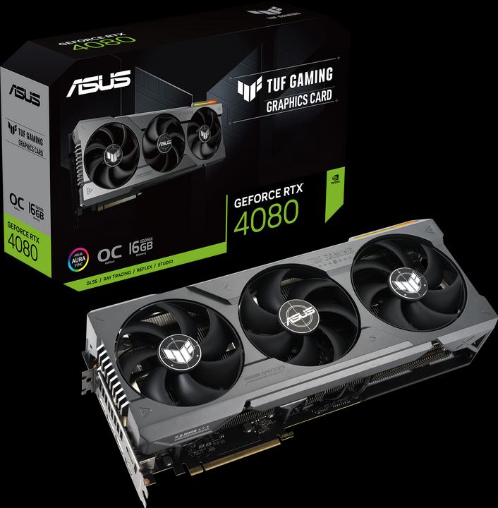 Actual product image ASUS GeForce TUF Gaming RTX 4080 OC Edition (16 GB)